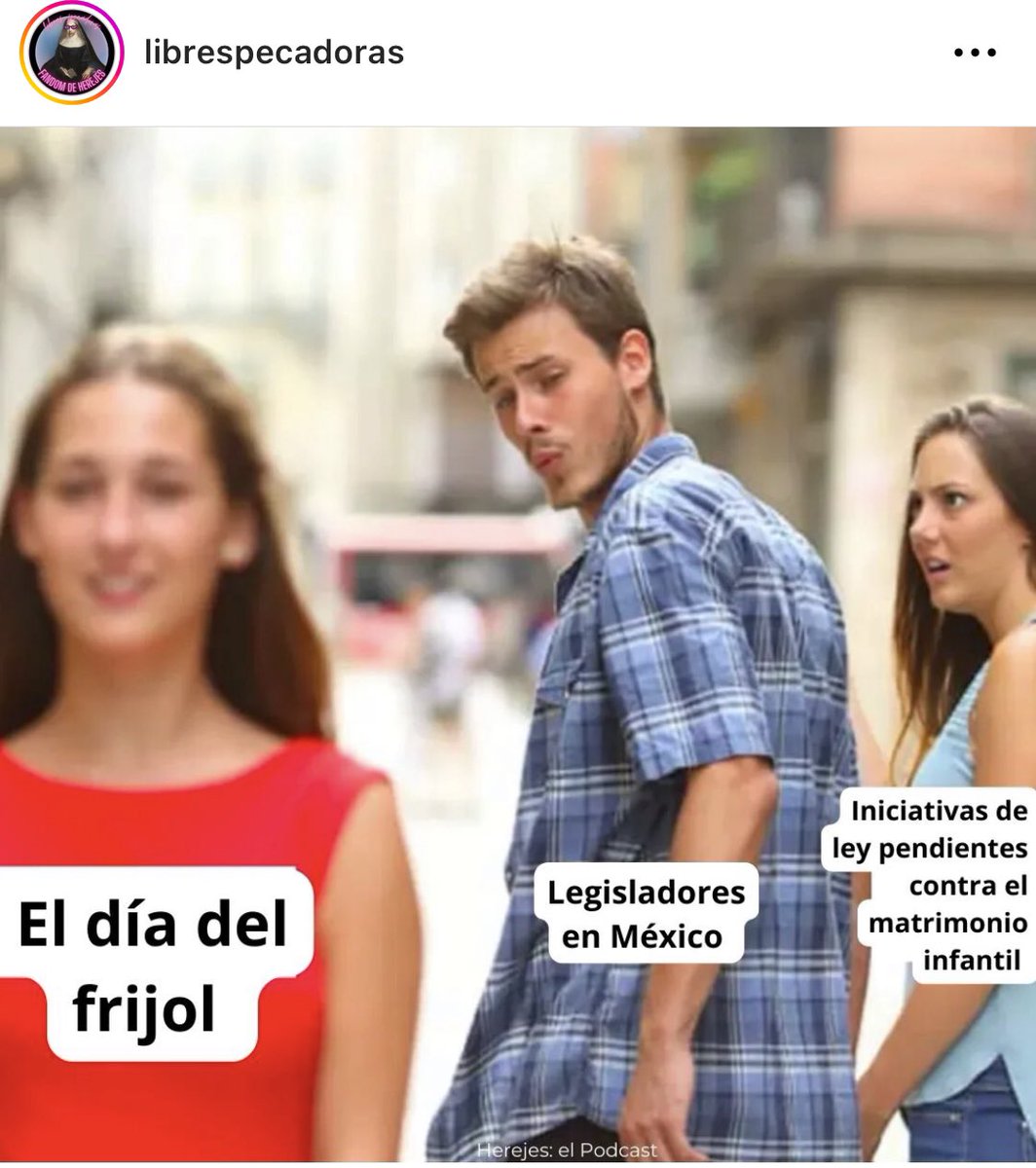 Las prioridades en la cámara de diputados. Meme cortesía de Libres Pecadoras. <a href="/HerejesP/">Herejes: El Podcast</a> <a href="/BobbyHereje/">Bobby López Esquivelzeta</a> <a href="/FunkBob/">Ale Durán</a> <a href="/vascohereje/">Vasco Vázquez Azpilicueta</a> <a href="/carolhsolis/">Carolina 🐾</a>