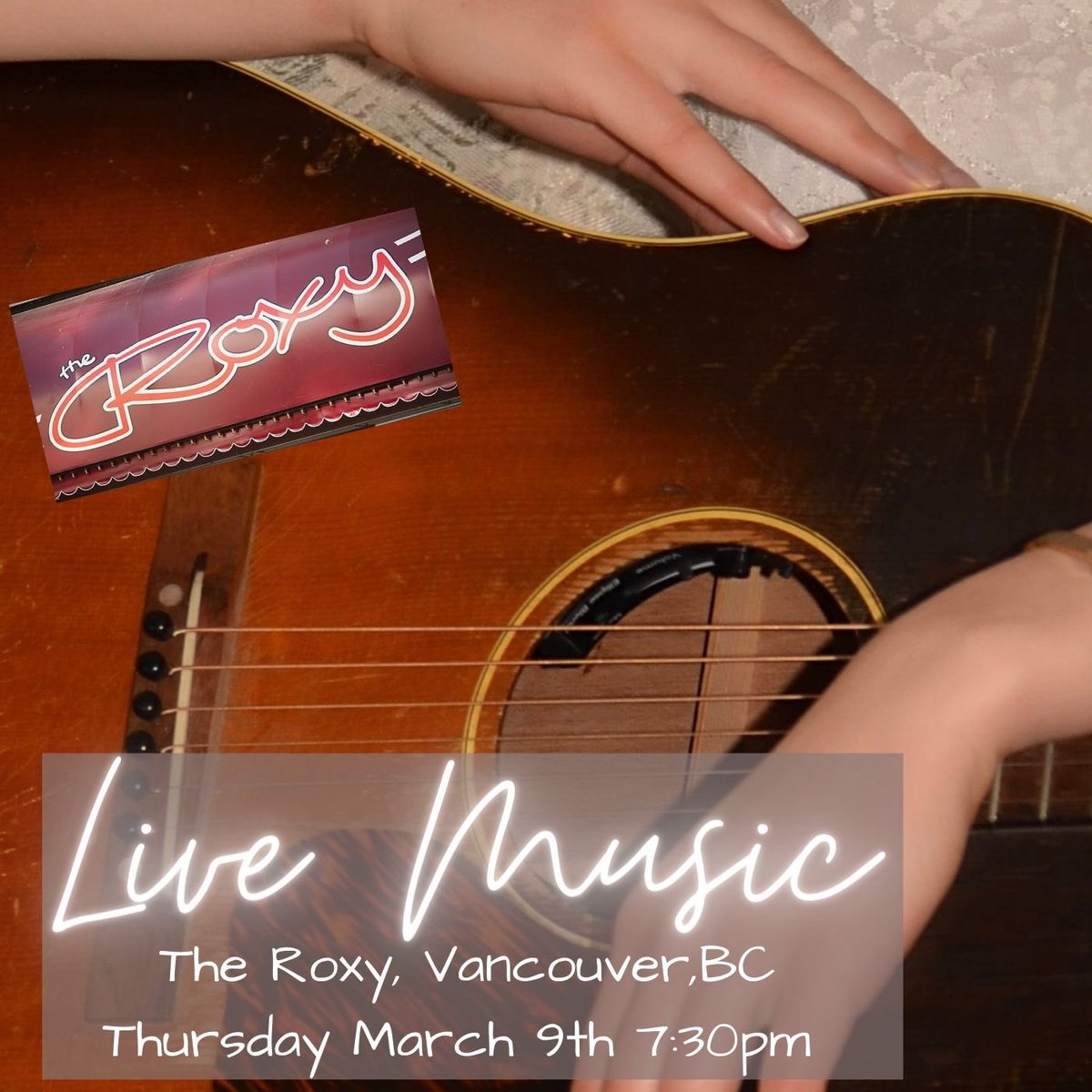 Rachel Layne (@rachellayne17) on Twitter photo Playing a show this Thursday ๐ถ๐๐ถ Live Music at <a href="/RoxyVancouver/">Roxy Vancouver</a>
#livemusic #vancouver #vancouvermusic #musicbc #womeninmusic ๐ธ Playing a show this Thursday ๐ถ๐๐ถ Live Music at <a href="/RoxyVancouver/">Roxy Vancouver</a>
#livemusic #vancouver #vancouvermusic #musicbc #womeninmusic ๐ธ