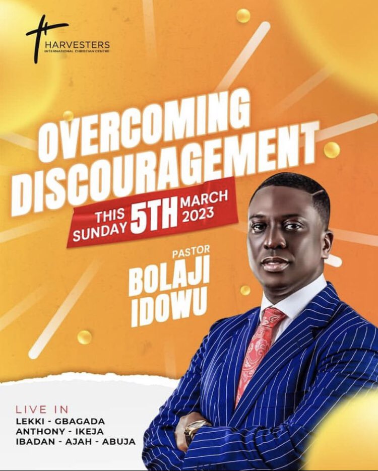 UncleGeeOfZion's tweet image. Harvesters Services this #Sunday 🔥

Note: Pastor B will be in Gbagada for #TurningPointService