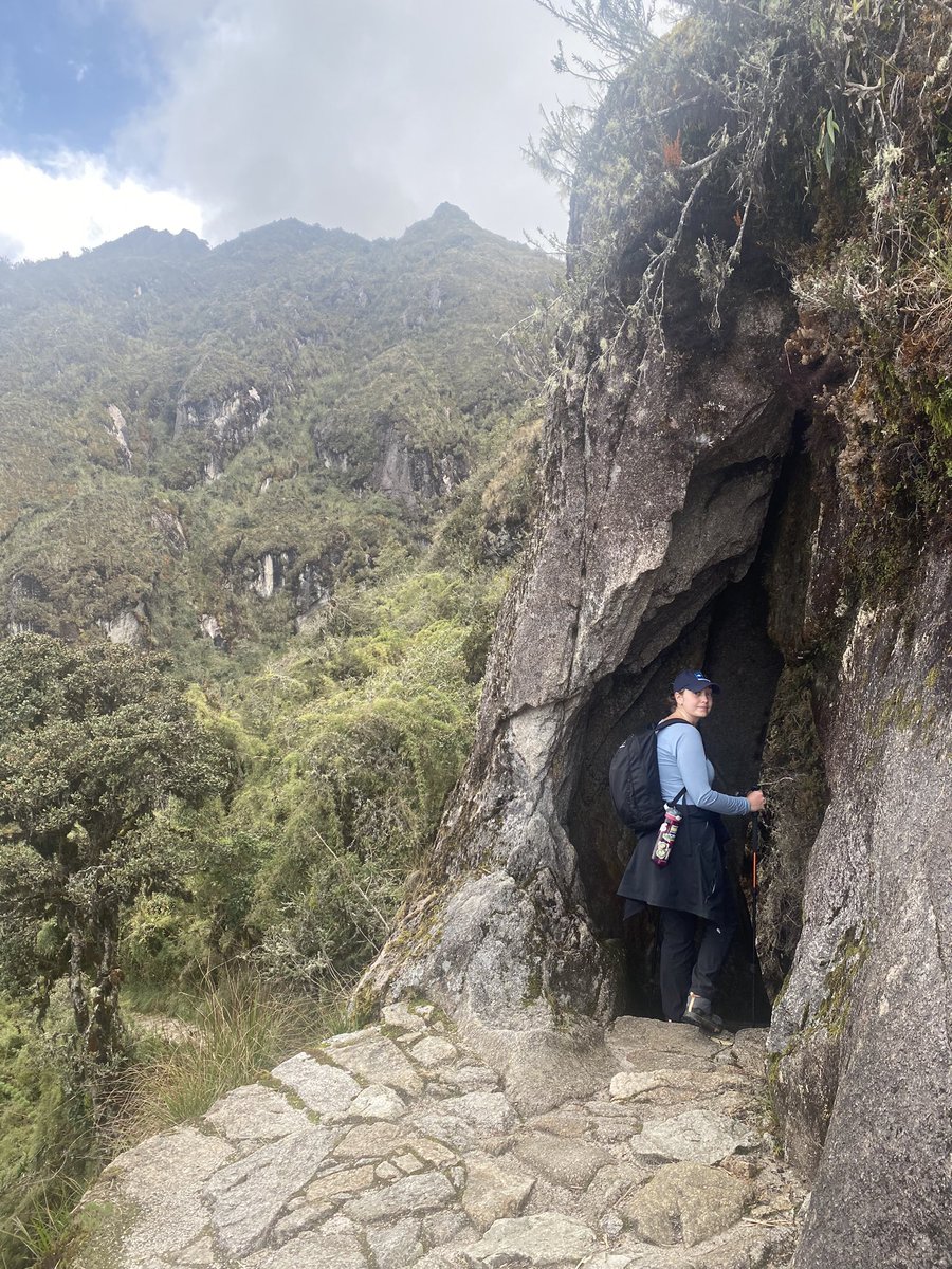 apsmola's tweet image. Remembering the time we hiked the #InkaTrail with only 8 others (political unrest prevented other groups from starting) .. so isolating and intimate with the #Andes environment #ExplorerEducator