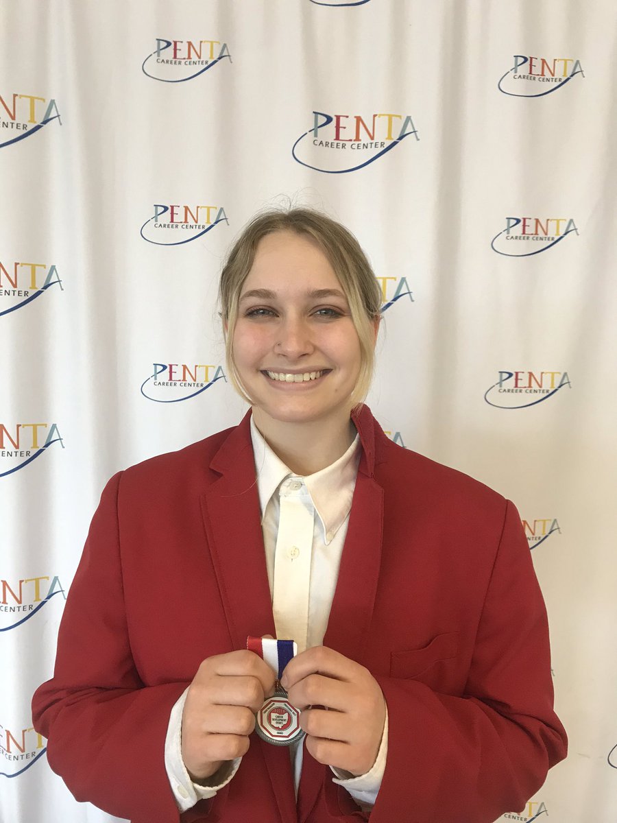 Congratulations to Madison Nissen for earning a Silver rating in her project Repurpose and Redesign at the Ohio FCCLA Regional competition.