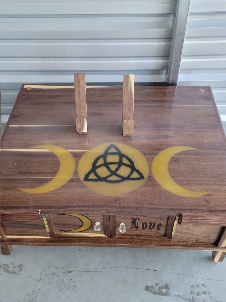 SiennaAustin's tweet photo. My new altar... I am sooo happy 😊 
#charmed @H_Combs @drewfuller @Alyssa_Milano @DohertyShannen @rosemcgowan 
The House of Halliwell podcast and this Altar finally becoming a reality have brought me so much joy, I can't even put the amount into words 💛 https://t.co/PWB51wKxYi
