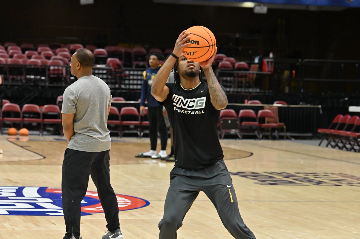 UNCG's tweet photo. .@UNCGBasketball are hours away from starting their @SoConSports run! 🏀🏆

Good luck, Spartans! 💙💛👏

Watch live 📺: https://t.co/qf6qrWymfq
#letsgoG https://t.co/yxMVbNeYZG