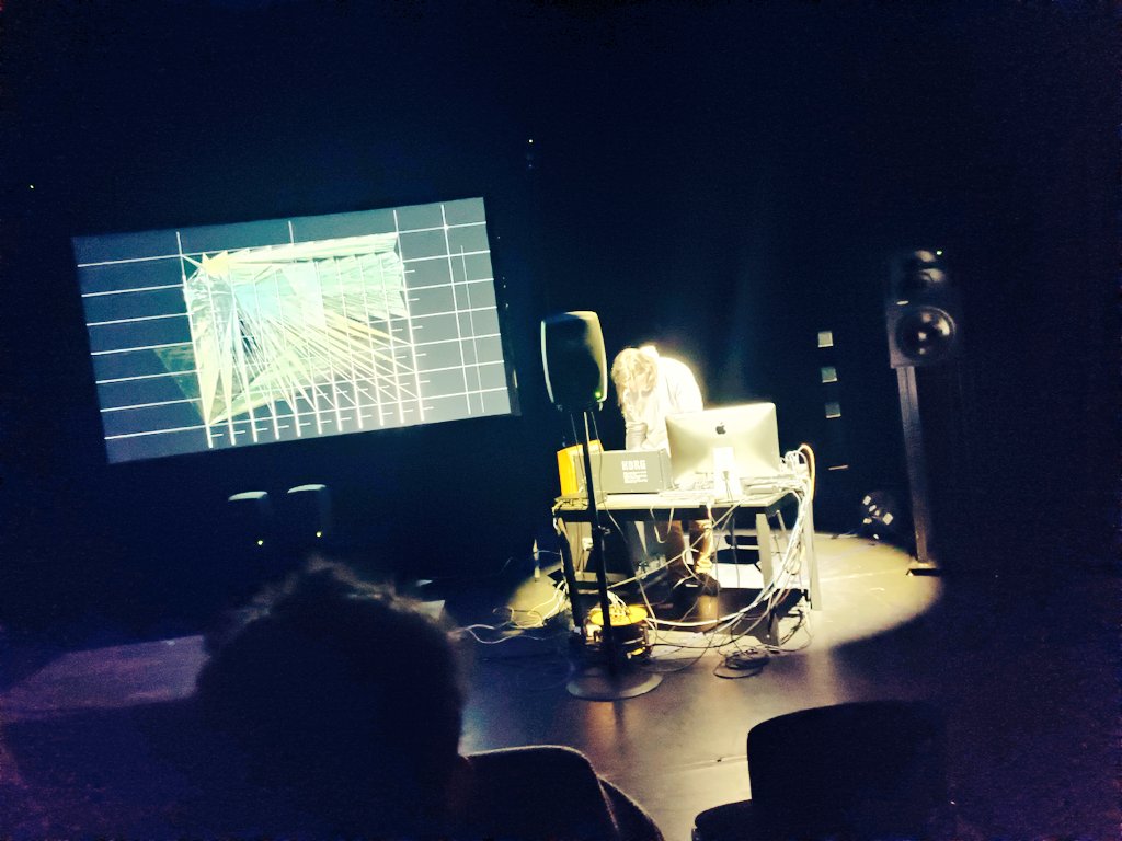 Novars_Research's tweet image. Mark Pilkington&apos;s a/v live work featured at @MANTIS_Festival concert 2 - Live now! @dapilk
#audiovisual #ms20 #vcs3 #analoguesynth @SinesandSquares