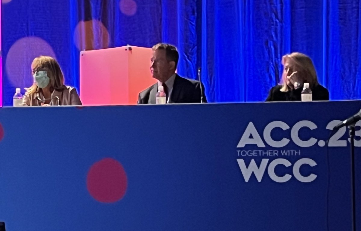orr_williamb's tweet photo. Two of our very own, @scheel_janet and Dave Balzer are “chumps” at the #ACC23 session “Stump The Chump: The Hardest Congenital Case of My Life” @WashUPedsCard https://t.co/dqTI4YkFuC