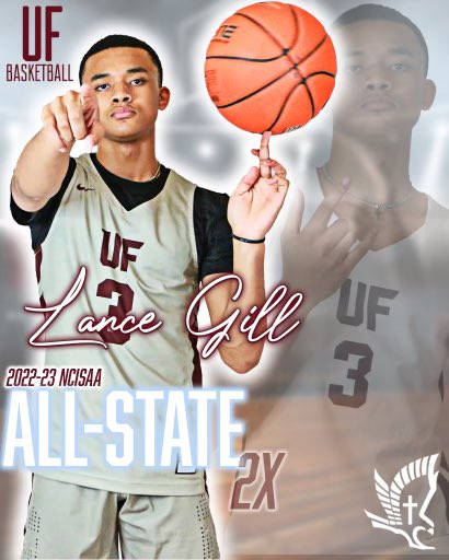 UFCA Basketball (@ufca_bball) on Twitter photo Congratulations to our ‘23 Wing <a href="/lancegill13/">Lance Gill</a> ( <a href="/WSSU_MBB/">WSSU Mens Basketball</a> commit) on being selected to the NCISAA 1A All-State Team! This is Lance’s second consecutive All-State selection! We will miss you! #Faithboys Congratulations to our ‘23 Wing <a href="/lancegill13/">Lance Gill</a> ( <a href="/WSSU_MBB/">WSSU Mens Basketball</a> commit) on being selected to the NCISAA 1A All-State Team! This is Lance’s second consecutive All-State selection! We will miss you! #Faithboys