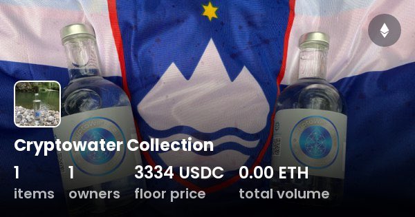 The final day of our token is here. CryptoWater water on blockchain ™️ has not failed only our token and ico has. To turn a new page we have minted our first #NFT on @opensea opensea.io/collection/cry… 💧🙌🚀🇸🇮