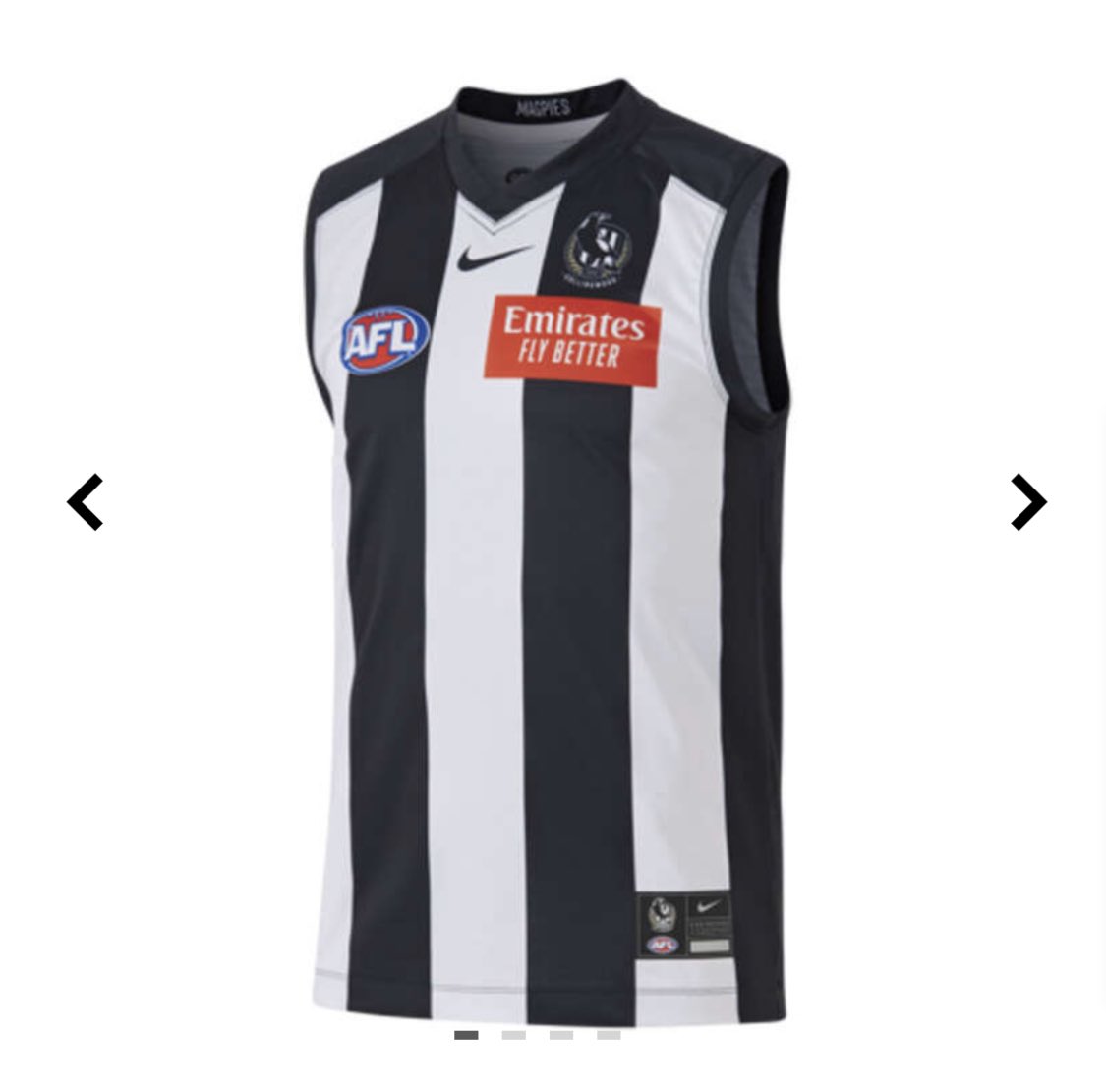 If you are confused in anyway and think that these jumpers are the same please do not go out in public and seek immediate help. <a href="/PAFC/">Port Adelaide FC</a> <a href="/AFL/">AFL</a> <a href="/CollingwoodFC/">Collingwood FC</a> #prisonbars #weareportadelaide