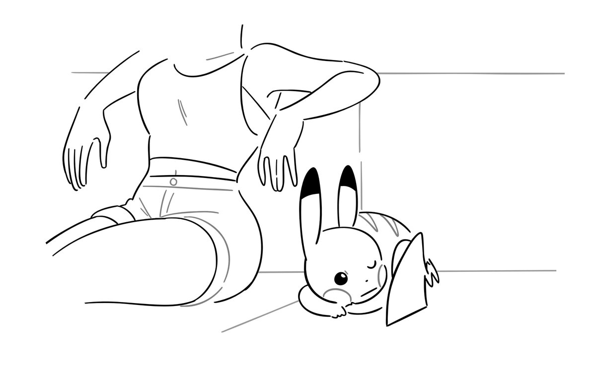 kianamaiart's tweet image. Pikachu comes around to Jessie rather quickly after realizing she’s not really a threat and finding out how good at head scratches she is (she has nice long nails) 

(1/2)