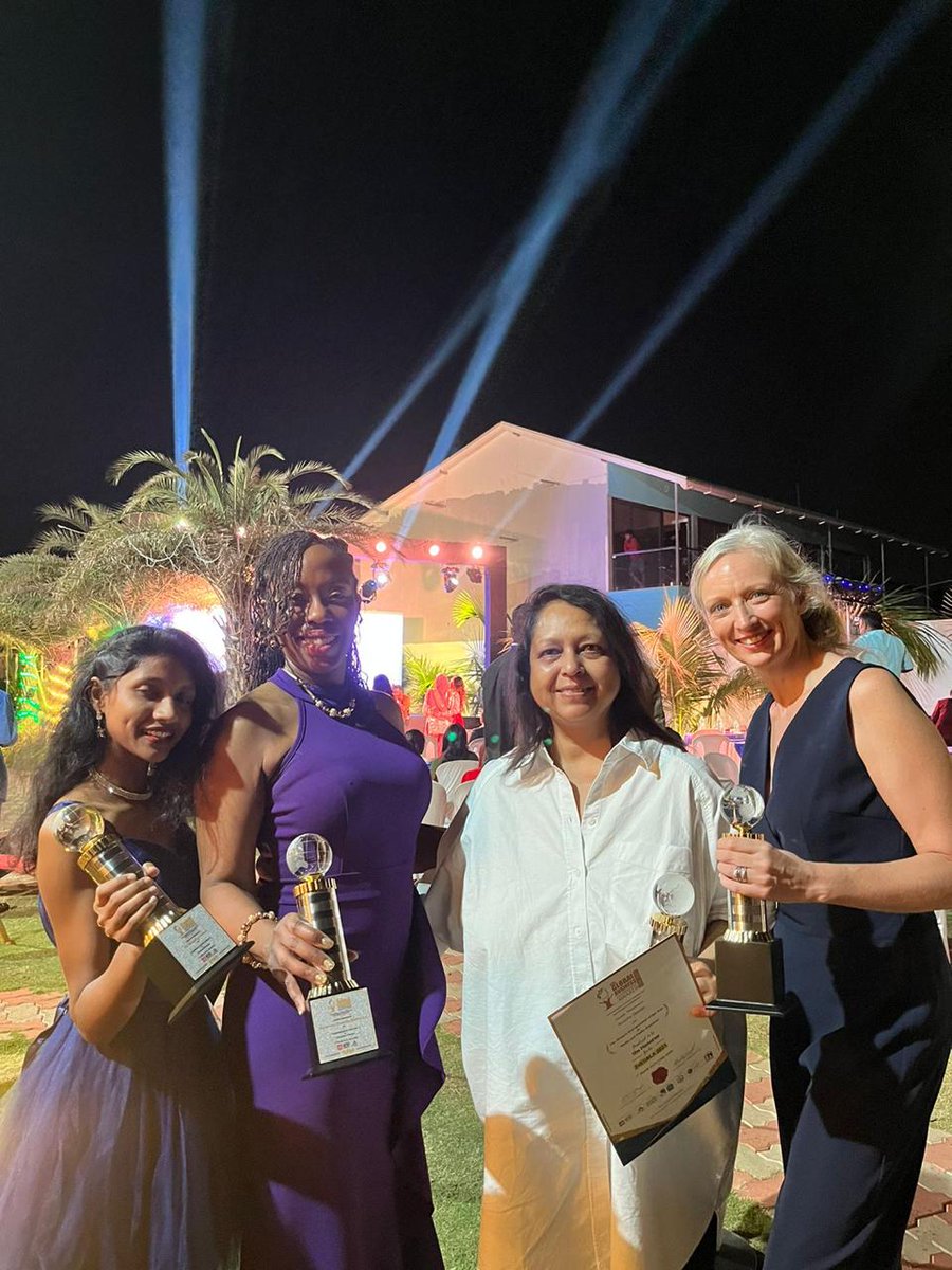 GoaSamachar's tweet photo. #GoaSamachar goes Global. 
#thankful to #PMNarendraModi ji #CMOGoa #drpramodsawant ji Economic and social upliftment of women has got a lot under your guidance and leadership🙏 #GlobalBusinessLeadershipAward  #NaariShakti #amritkaal  🅱️H🅰️R🅰️T #DevelopedNation in next 25 years🇮🇳 https://t.co/xqghVqE5iF