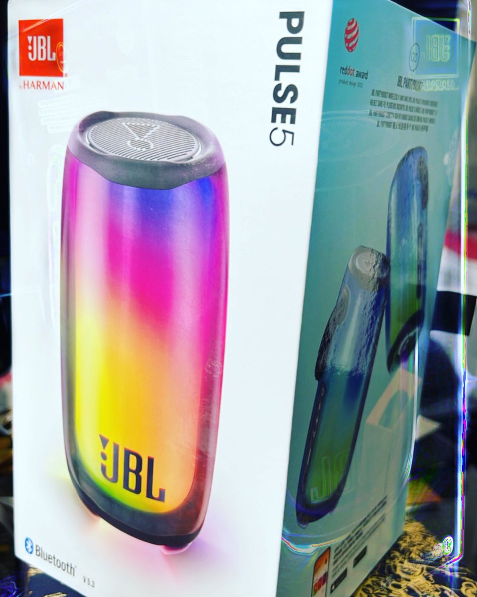 キタキタ✨

今年のキャンプや海でたくさん使お😜

#JBL #harman #pulse5