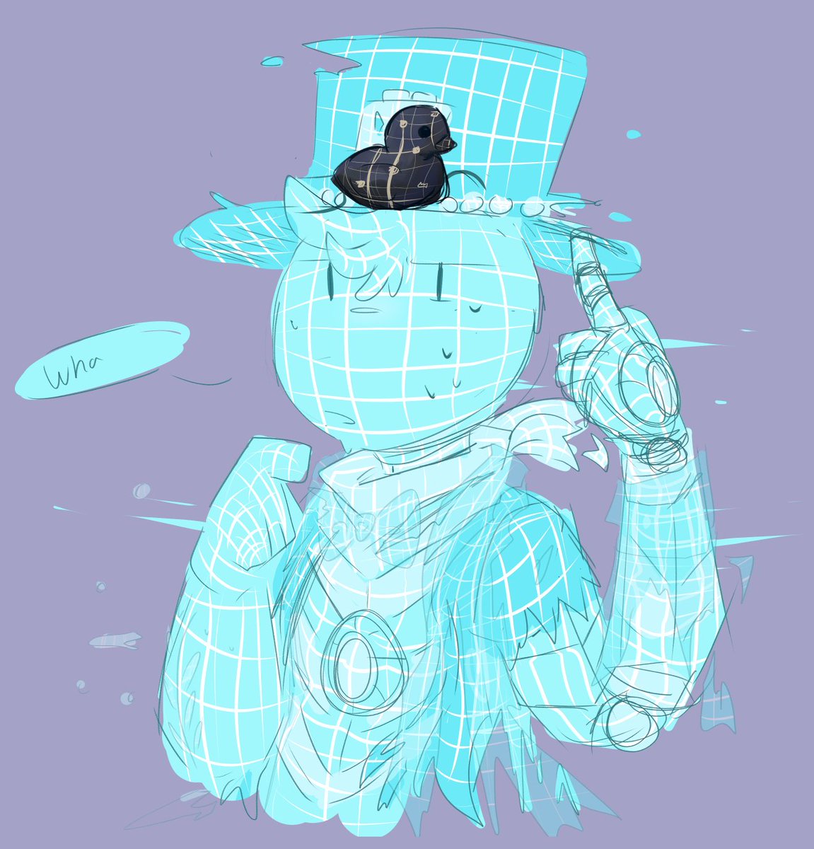 kit27x's tweet photo. Code Henry au.
I posted this au a year ago on my Tumblr. Bad end Revenge ending where Reginald wins and Henry is now rewired into the Toppat computer as a piece of code. No longer having his body he is stuck questioning if he even Henry anymore.
#CodeHenry #HenryStickminFanArt https://t.co/JoEoK67Nog