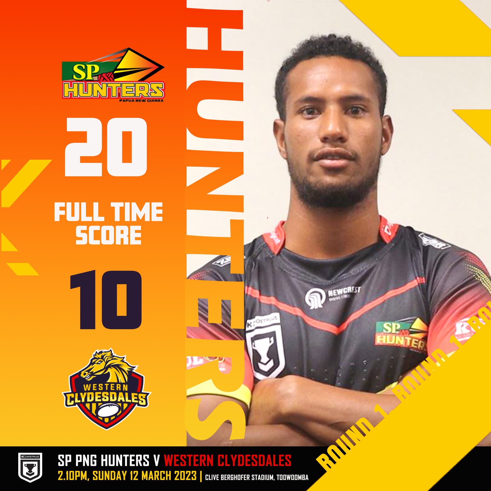 SP PNG Hunters on Twitter "Our SP PNG Hunters start their 2023 Hostplus Cup campaign with the a