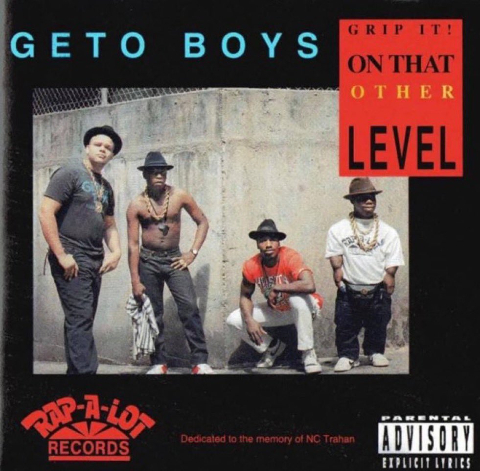 LegendsllLiveOn's tweet photo. 34 years ago today, the Geto Boys released their classic sophomore album Grip It! On That Other Level under Rap-A-Lot Records #RIPBushwickBill #RIPDJReadyRed https://t.co/C4jG9022xC https://t.co/qeBT9n4SfL
