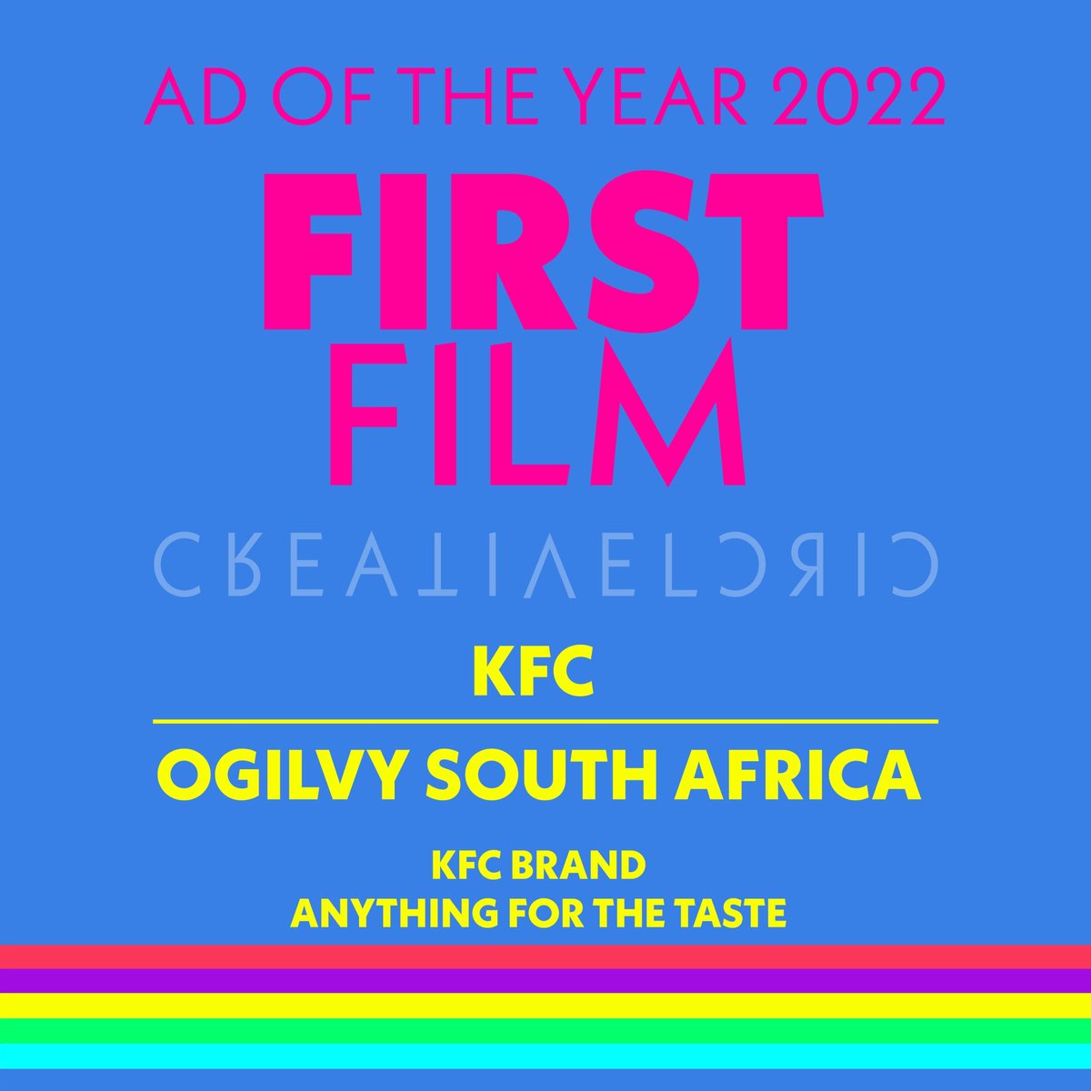 We got an Ad of the Year!!! Shoutout to the little team that could 🫶🏾