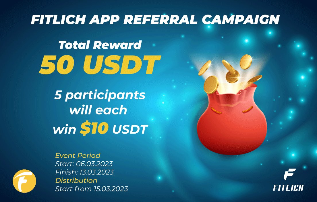 fitlichapp's tweet photo. ☀️Happy Sunday!☕️

🤩Today if you meet your friends or family, check  out whether they download Fitlich App or not!
🙋‍♀️Invite them👍

👉Tomorrow is the last day to join #Gleam 

📣Hurry up!!!
Invite your circle and get a chance to win $10 $USDT.👇

https://t.co/mhgnGgYjrD https://t.co/2jIsrAJvmg
