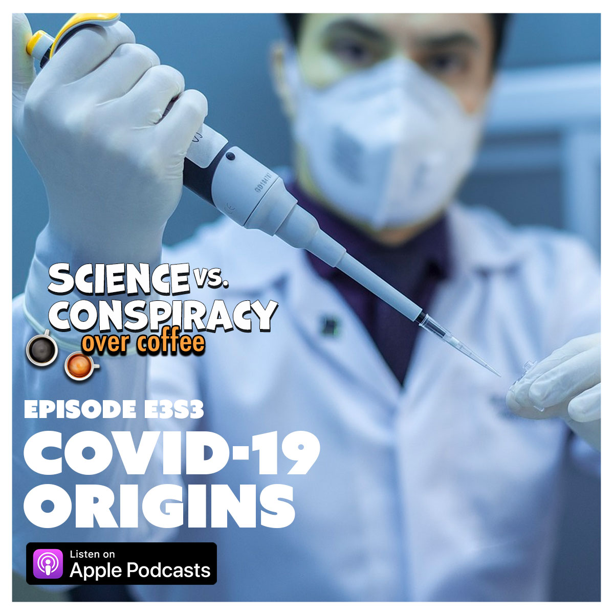 sci_vs_con's tweet photo. 🤔 Where did #COVID19 come from? This week we dive into the origins of the worst medical emergency of our lifetime. 

https://t.co/VtzsoXVxe3

#science #conspiracy #china https://t.co/CqXuZvVa0X
