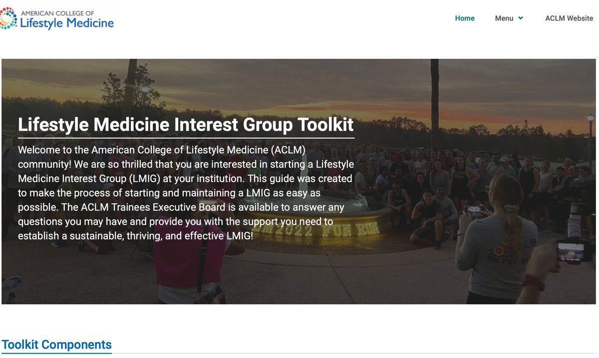 @Schooldatalists This is a great list. Many of the top medical schools have lifestyle medicine interest groups. If any school wants to start one, here's a toolkit for you. connect.lifestylemedicine.org/lmigtoolkit/ho…