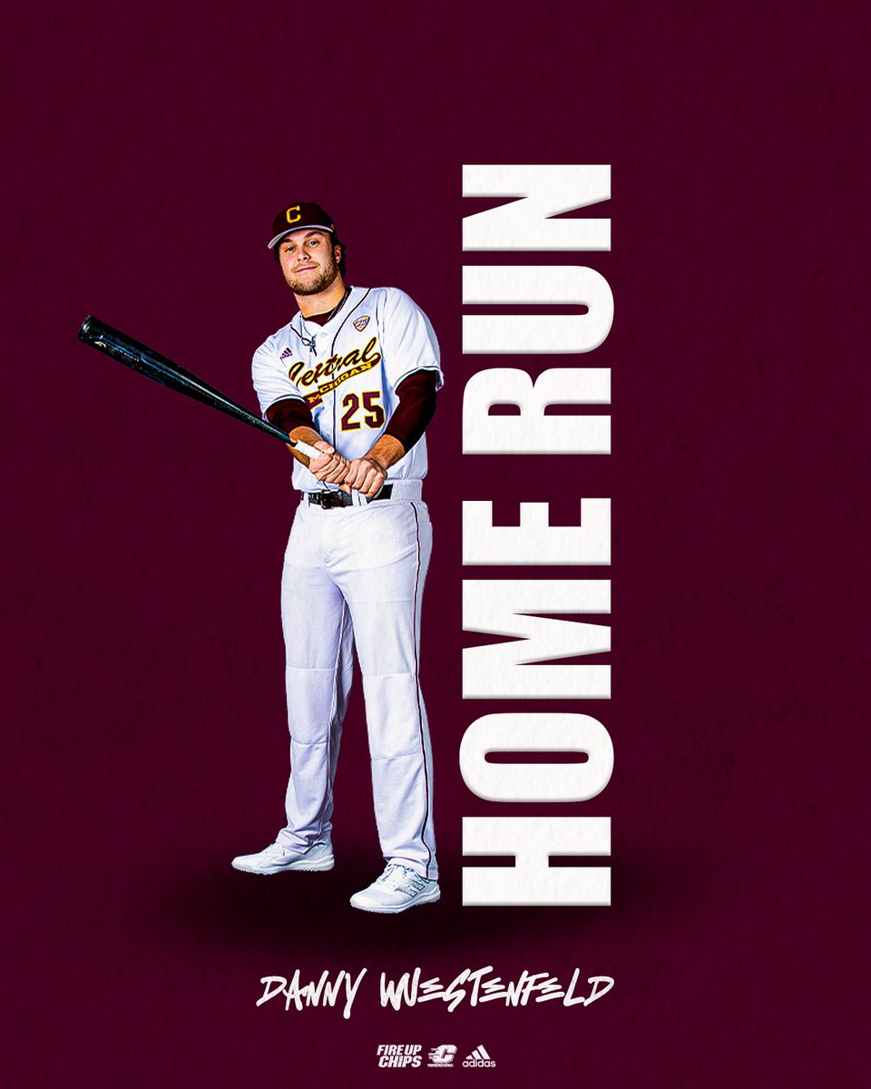 That ball is OUTTA HERE🔨

A Danny solo shot makes it 6-2 CMU in the fifth!

#FireUpChips🔥⬆️⚾️