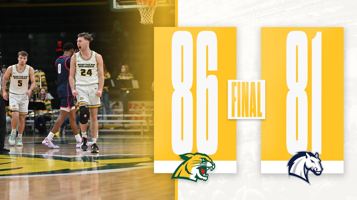 Northern Michigan Men's Basketball tweet media