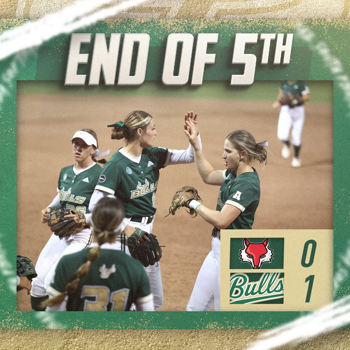 Bulls take the lead!

#HornsUp🤘