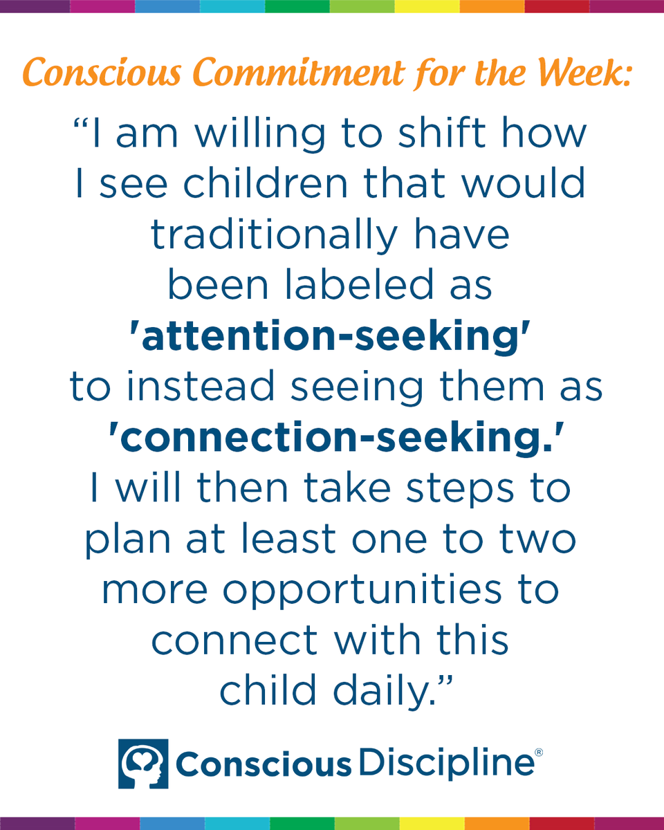 This week's Conscious Commitment is all about shifting our perspective on children's behavior. Are you willing to commit? If so post "ImWillingRU" in the comments! #iHeartCD