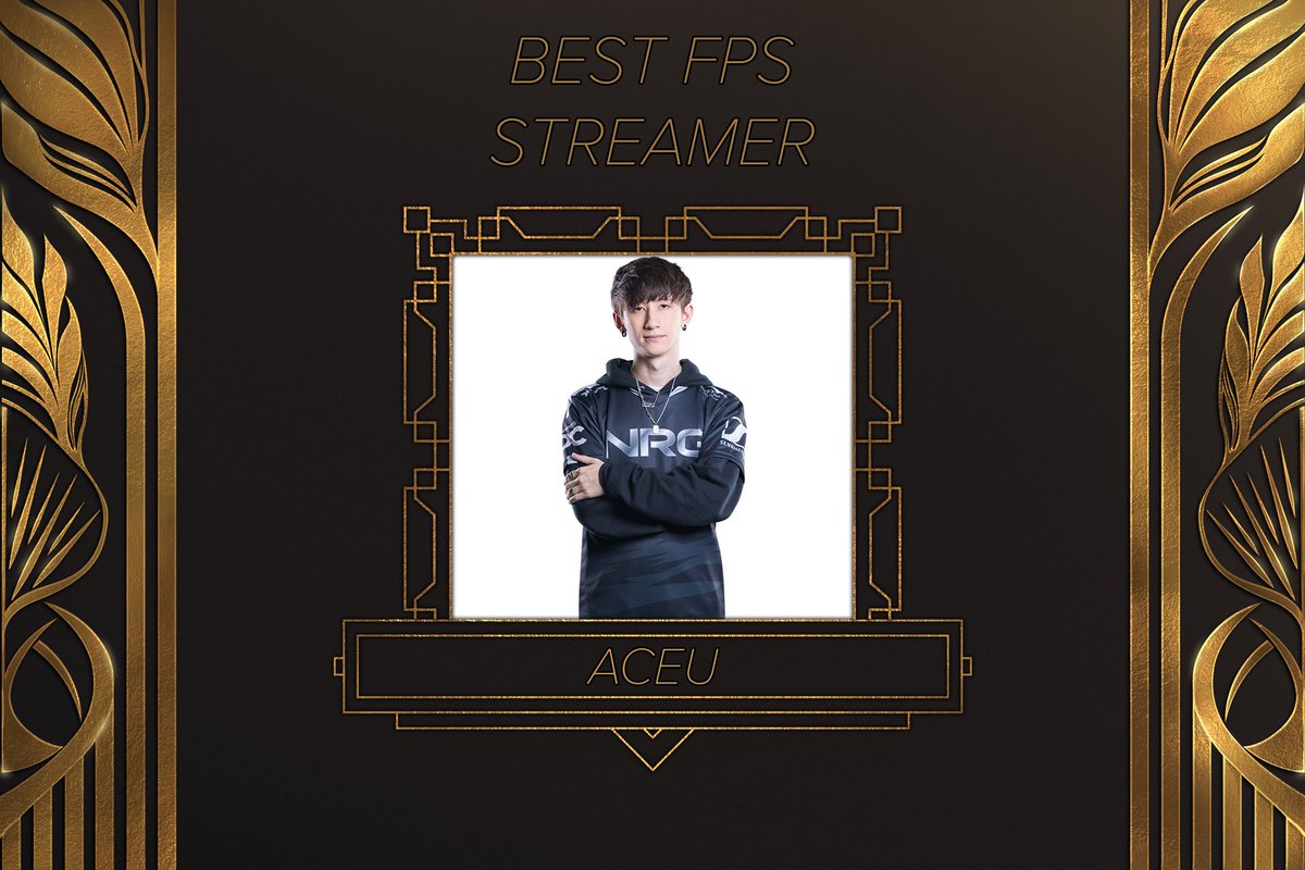 The Streamer Awards on Twitter "LETS GIVE IT UP FOR aceu FOR WINNING