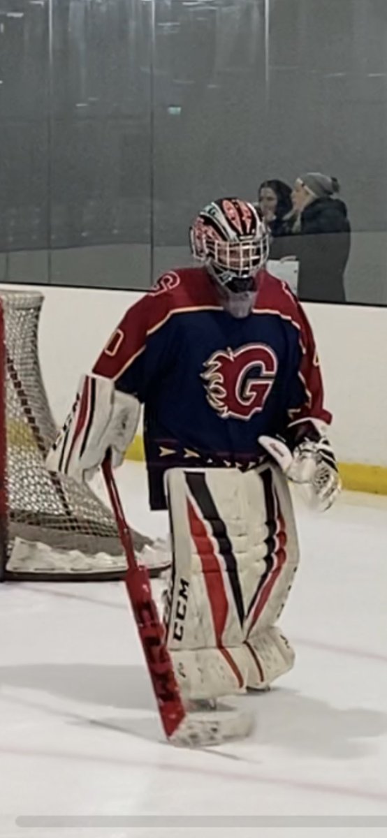 dazz20's tweet image. No Cardiff game for this one so  “On Loan” to @GuildfordJIHC U18 today v #SloughJetsJihc @JetsJunior #guildfordflames #EBUG