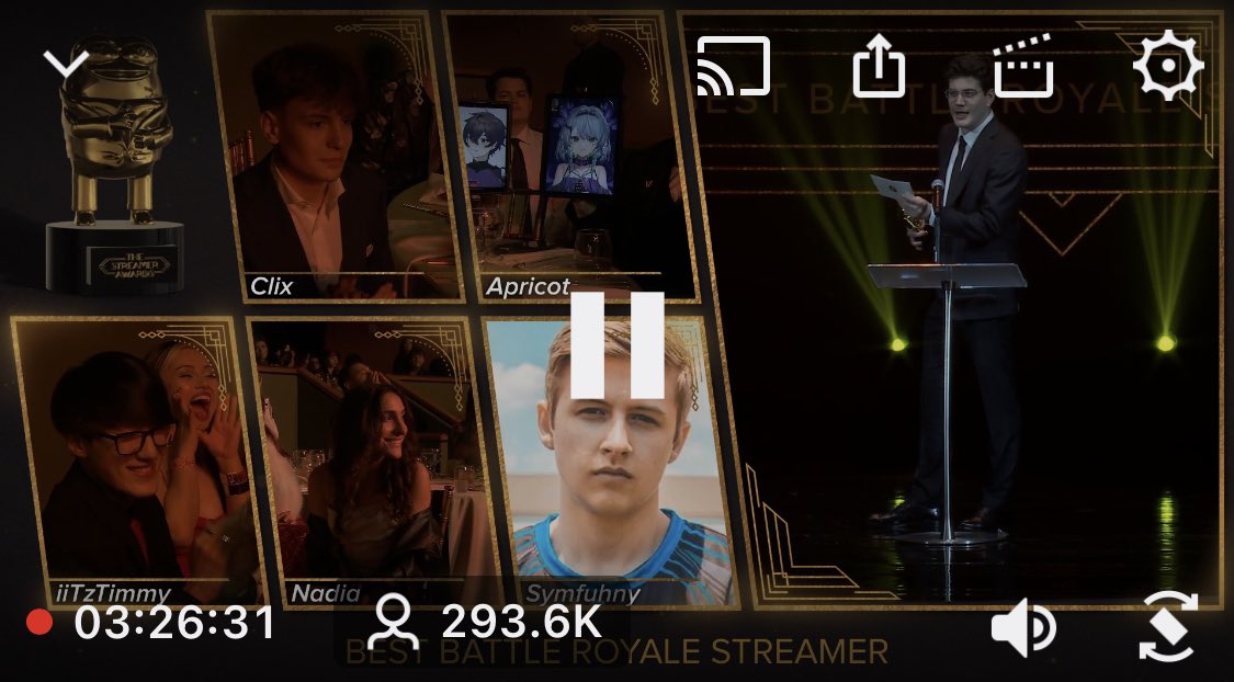 QTCinderella's The Streamer Awards takes over Twitch in record-breaking  show - Dexerto