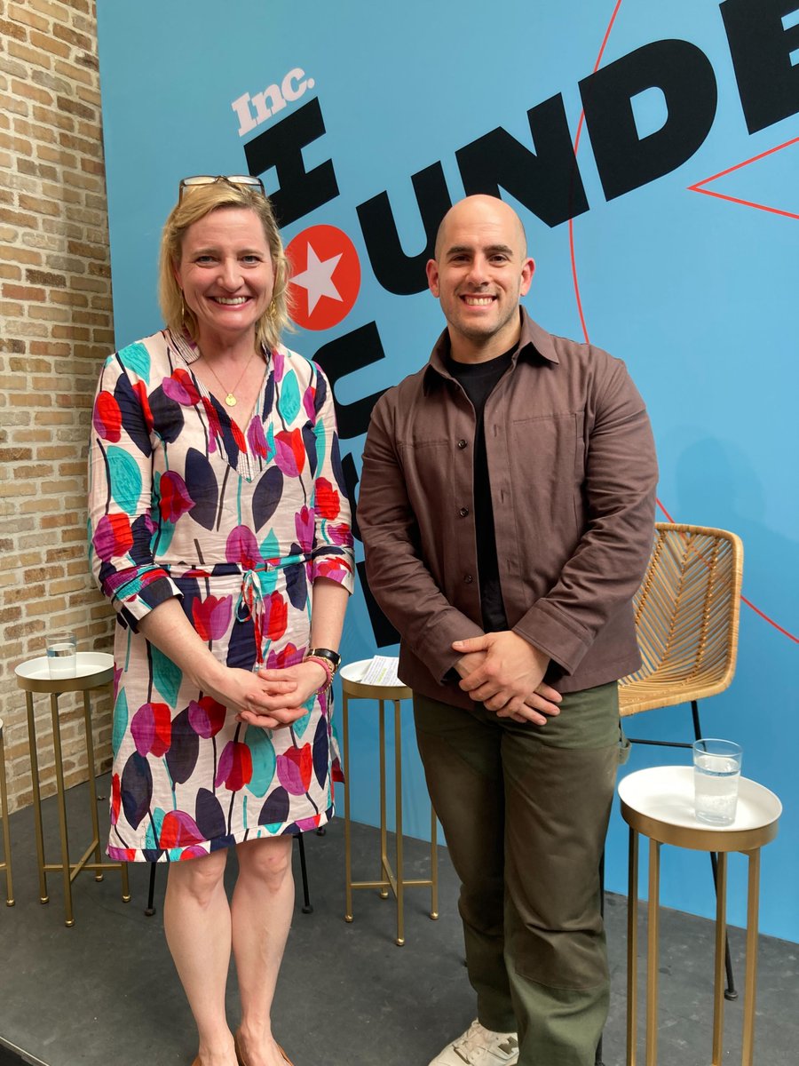 Learned ALOT from <a href="/sweetgreen/">sweetgreen</a> cofounder Nic Jammet about the ups and downs of being an entrepreneur at <a href="/Inc/">Inc.</a> #FoundersHouse #SXSW2023