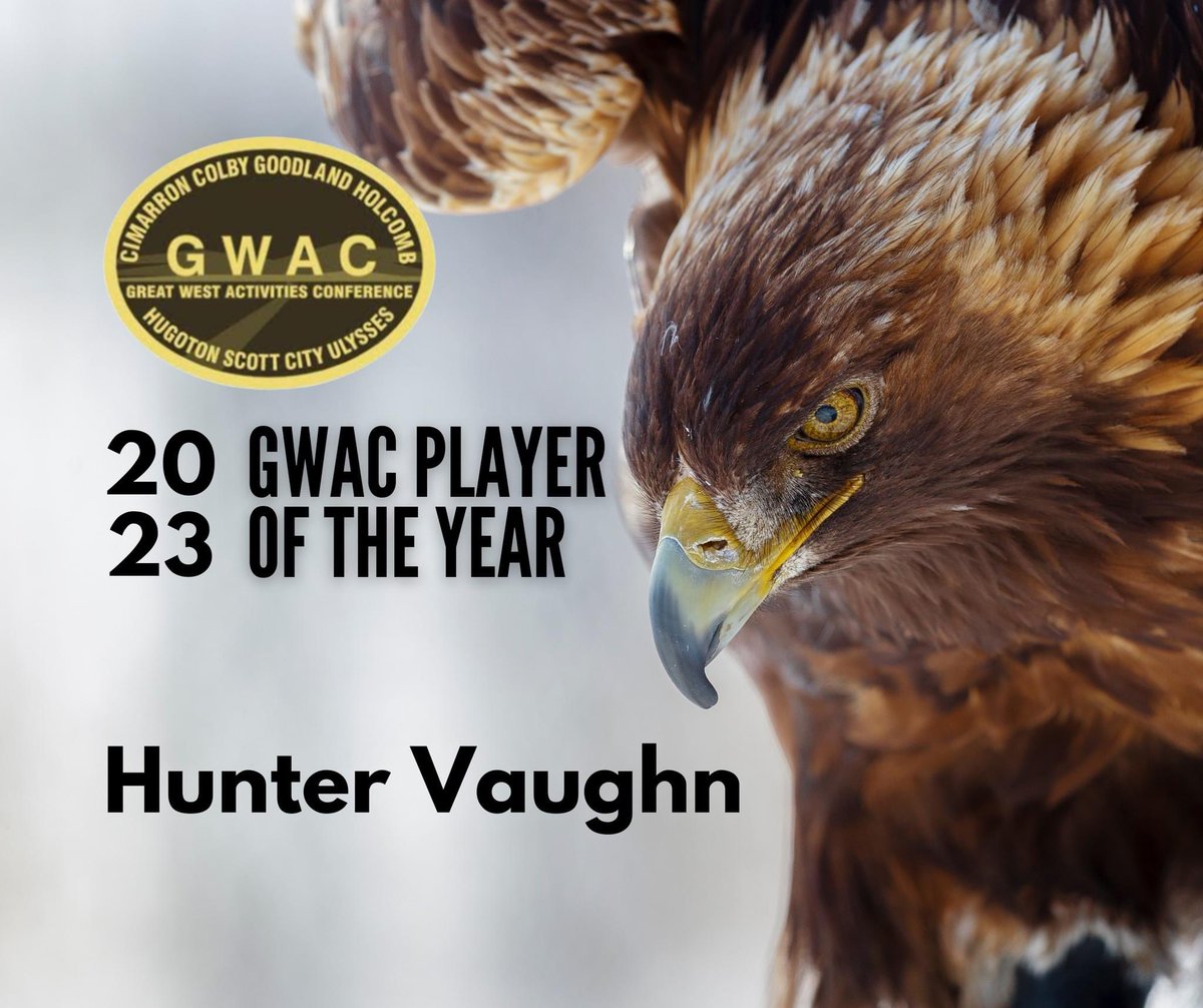 We spy an 🦅 or two.  Congrats!

GWAC Player of the Year - Hunter Vaughn

Hunter Vaughn - 1st Team
Shane Puckett - 2nd Team
Guy Tubbs - 2nd Team
Ben Busse - Honorable Mention

Alisabeth Barton - 2nd Team
Logan Nolan - Honorable Mention
#WeAreTheEagles315