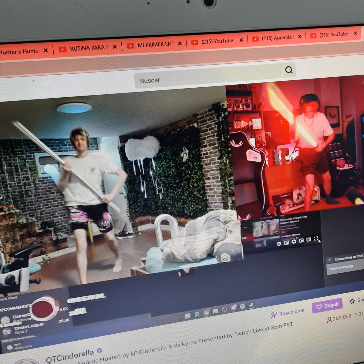 sweet8ila's tweet photo. Estaba hablando de Streamer Awards  de Twitch y acaba de aparecer otra vez Rubius con Xqc por la velada https://t.co/sld3fW35XM