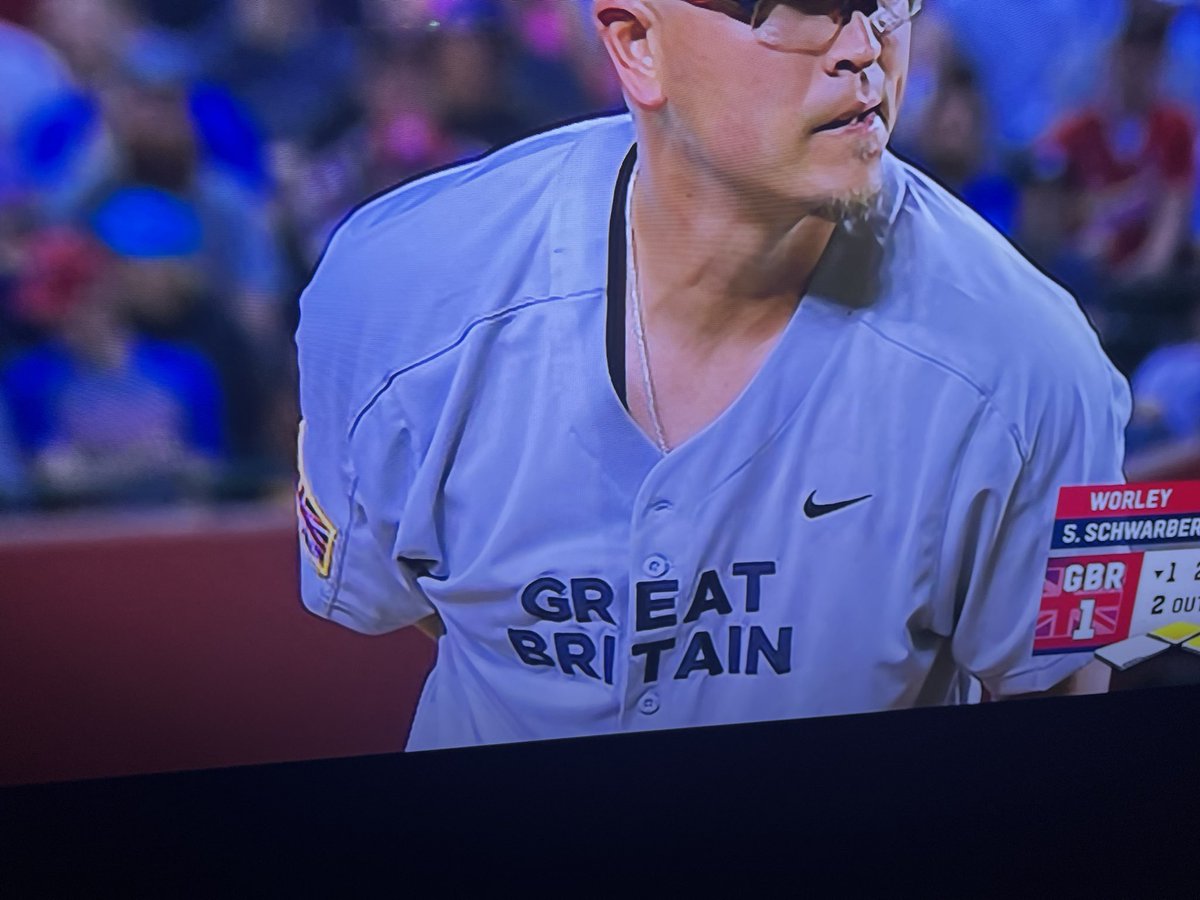 DALLASBRADEN209's tweet photo. These uniforms are about as cool as a tea tax. #WBC2023 https://t.co/F2OJGPhH9m
