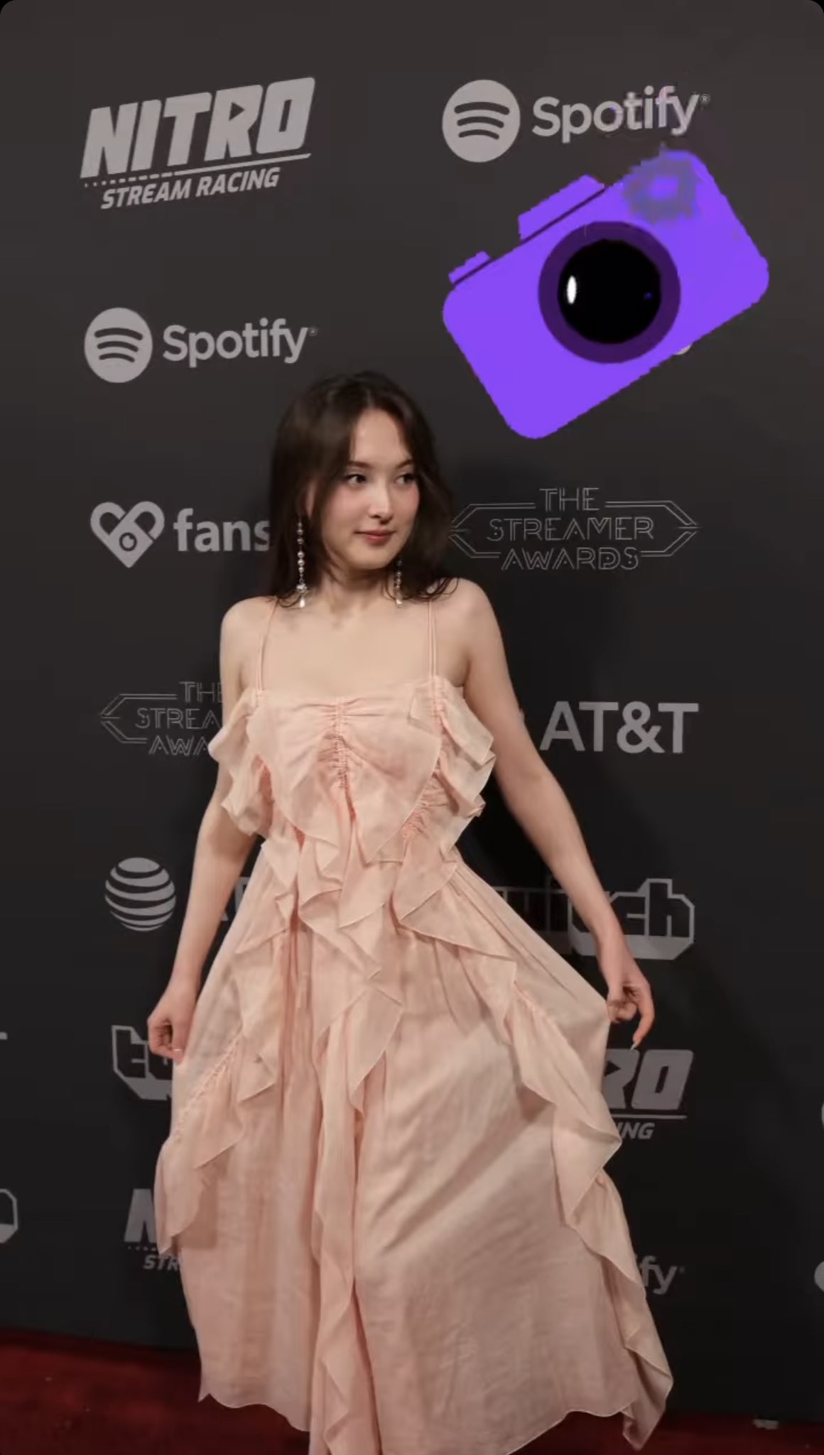 tina updates! on Twitter: "Tinakitten stuns on the red carpet in a