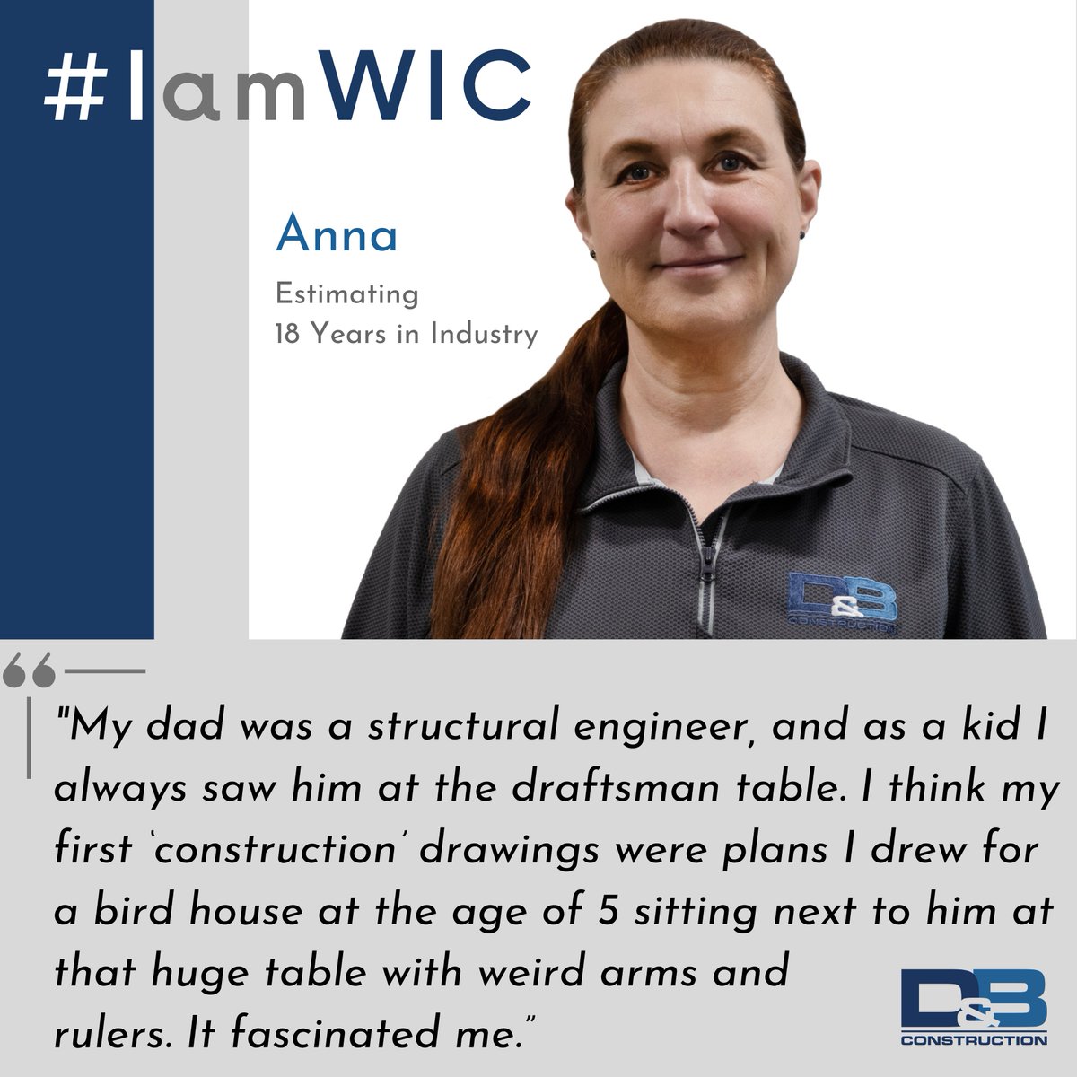 dandbgroup's tweet photo. We’re ending @nawicnational's #womeninconstructionweek by highlighting some of the D&amp;B ladies who we’d be lost without! Their dedication and drive, both on job sites and behind the scenes, are imperative to our success.
👷🏽‍♀️https://t.co/vdmDqa2Bct
#wicweek #manypathsonemission https://t.co/qU3TxAHnJl