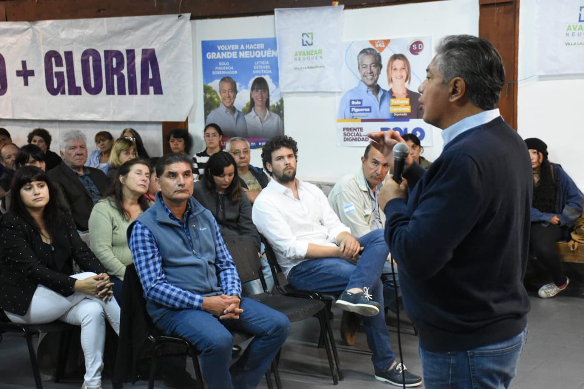 En Villa La Angostura tenemos un gran equipo que juega con la camiseta de Neuquén 

Este 16 de abril vamos a cambiar la provincia, con decisión, llevando a las mejores personas. Priorizando a Neuquén por sobre todas las cosas

#Neuquinizate
