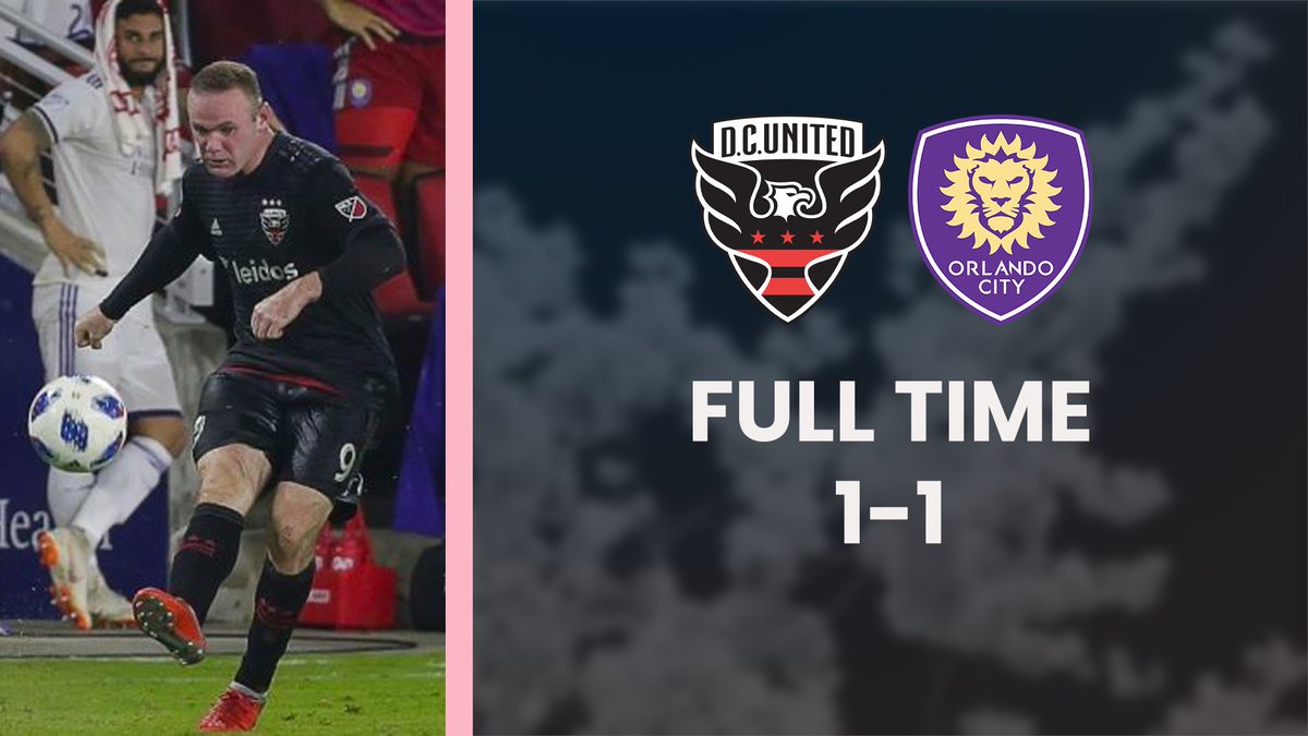 FT 1-1
Frustrating overall as the missed chances in the 1st half could have cost us the game. The 2nd 45 wasn't dull, 2 goals, a penalty chalked off and some more drama. Just what we like

#DCUK #VamosUnited #MLSUK #DCvORL