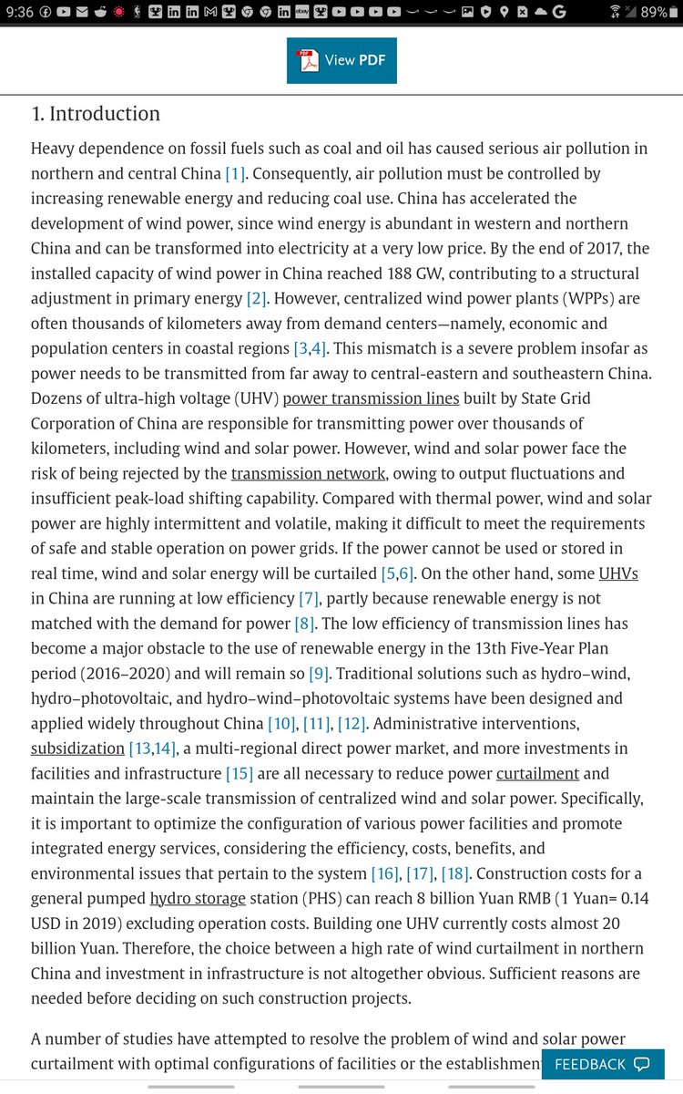 Chinese engineering papers really pull no punches on the question of transmission integration of renewables

sciencedirect.com/science/articl…