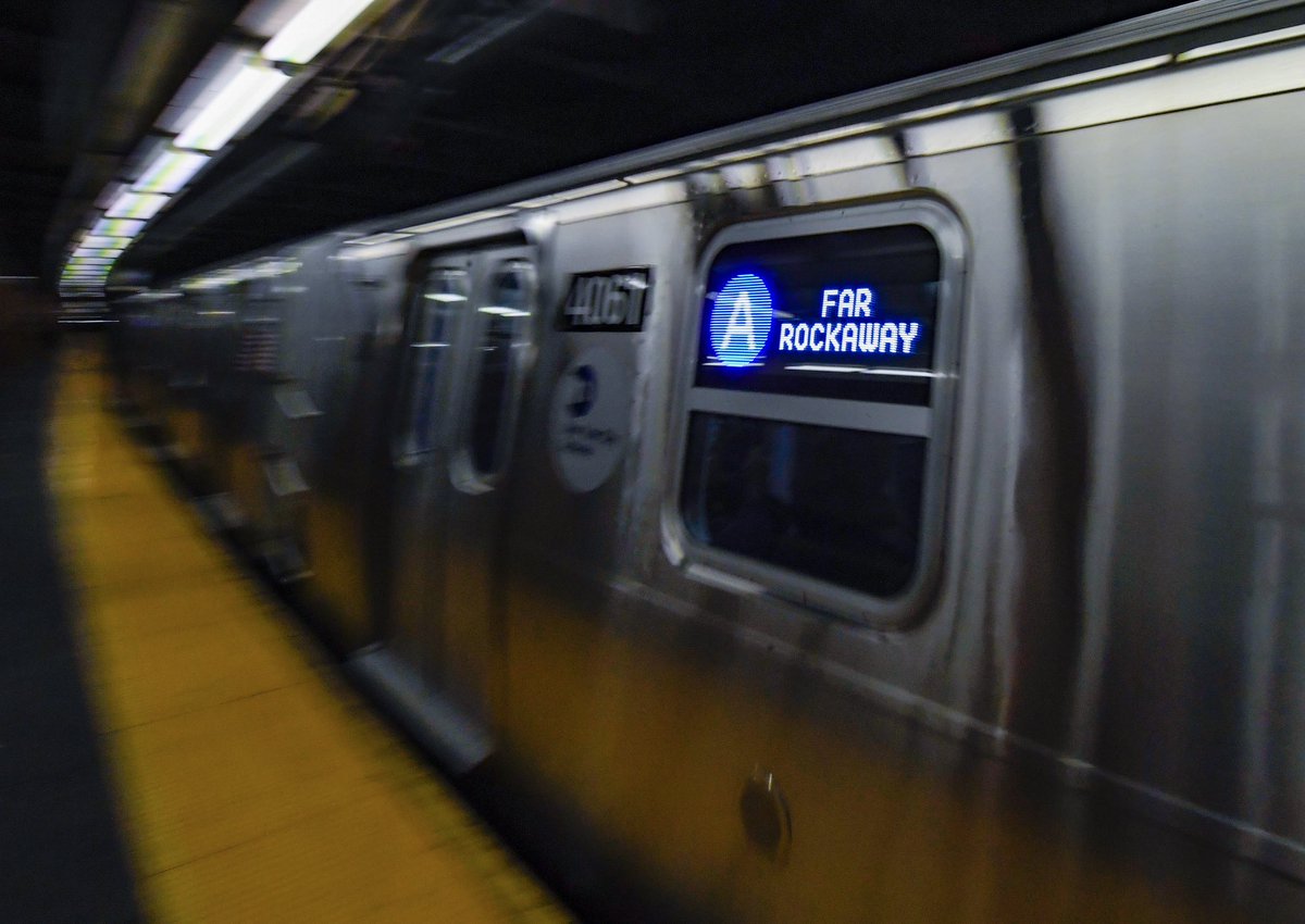 CMBrooksPowers's tweet photo. Earlier in the week the @nyccouncil Committee on #TransportationAndInfrastructure held our Preliminary Budget Hearing. We ended the week celebrating the launch of the #R211. #AllAboard #FarRockaway https://t.co/egh5huwmep