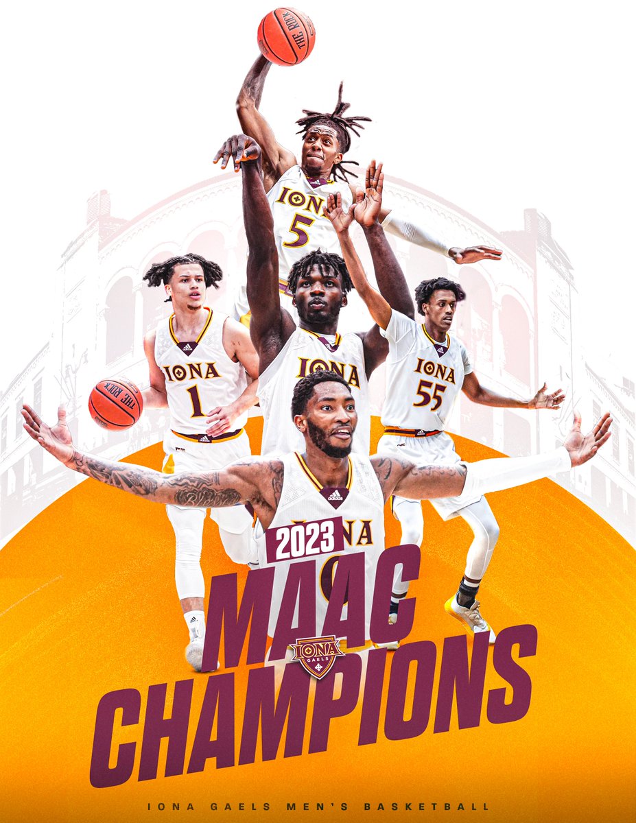 Iona Athletics (@ionagaels) on Twitter photo ๐๐๐๐ ๐๐ ๐๐๐ ๐๐ ๐๐๐๐๐๐!
<a href="/IonaGaelsMBB/">Iona Menโs Basketball</a> are the 2023 #MAACHoops CHAMPIONS ๐
#GaelNation | <a href="/MarchMadnessMBB/">NCAA March Madness</a> ๐๐๐๐ ๐๐ ๐๐๐ ๐๐ ๐๐๐๐๐๐!
<a href="/IonaGaelsMBB/">Iona Menโs Basketball</a> are the 2023 #MAACHoops CHAMPIONS ๐
#GaelNation | <a href="/MarchMadnessMBB/">NCAA March Madness</a>