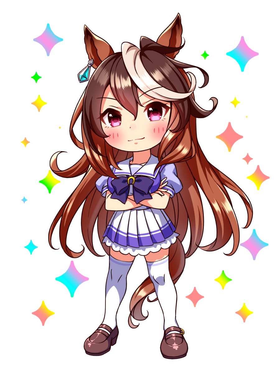 シンボリルドルフ(ウマ娘) 「皇帝陛下お誕生日おめでとうございます!!!!!!#ウマ娘 #シンボリルドルフ生誕」|スギモッティのイラスト
