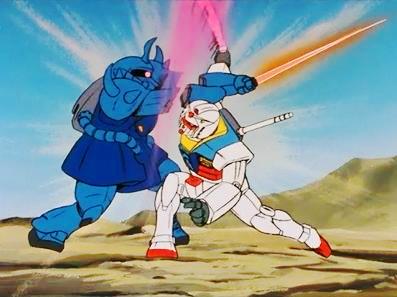 rx-78-2 robot mecha beam saber no humans weapon energy sword battle  illustration images