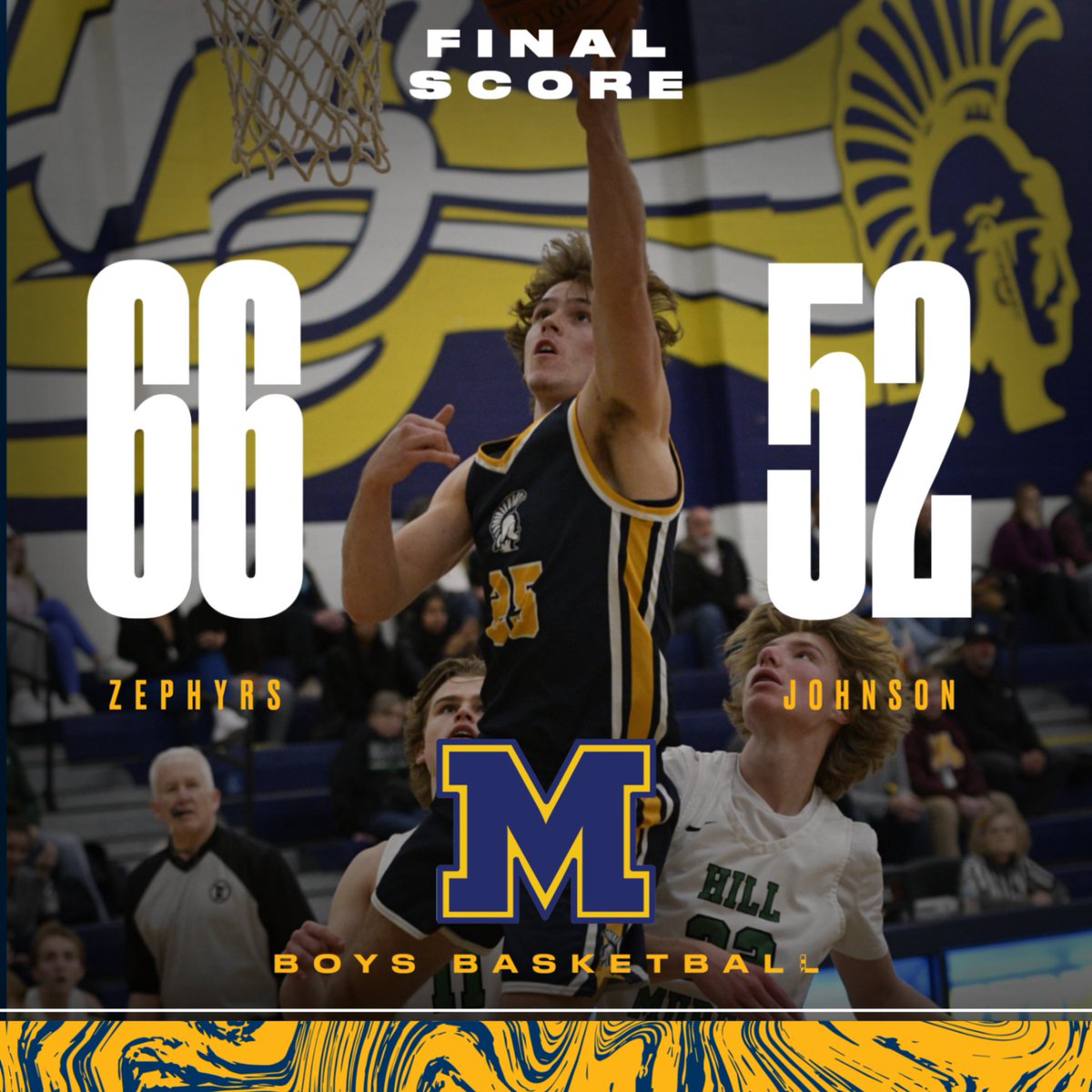 The boys basketball team has advanced to Thursday's 4AAA Final with a win over Johnson. #GoZephs