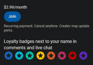 passsingtime's tweet photo. Are there any artists out there that make YouTube membership loyalty/sub badges? I'm Looking for good quality badges and a solid price. 

Dm me on Twitter or add my discord: passingtime#7569 https://t.co/XhThVu3kTu