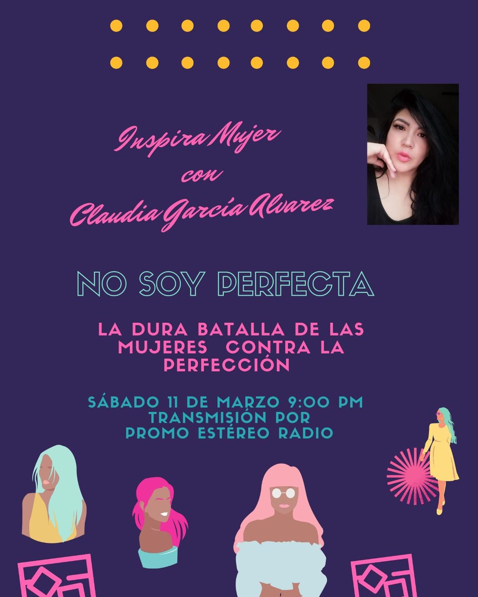 p_perinatal's tweet photo. 🔴 *NO SOY PERFECTA* Hemos tratado de acercarnos al modelo ideal y a la imagen que tenemos de lo que es ser una mujer perfecta y en esa *dura batalla en contra de la perfección* muchas mujeres se han sentido ansiosas y abrumadas❣️⬇️
https://t.co/zgzSqjeqCS https://t.co/BurNcSNozB