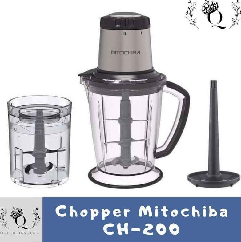 Food Chopper Mitochiba CH-200 Penggiling Serbaguna 6 Mata Pisau VGZ4Z4H invl.io/clg6d5a?wsTkND…