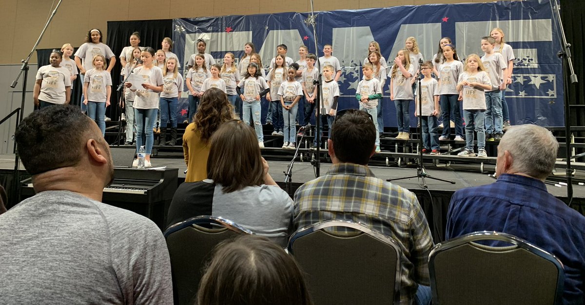 Shout out to the Haverhill 4th and 5th grade choir for their performance at FAME today!  They gave a wonderful performance 👏👏👏