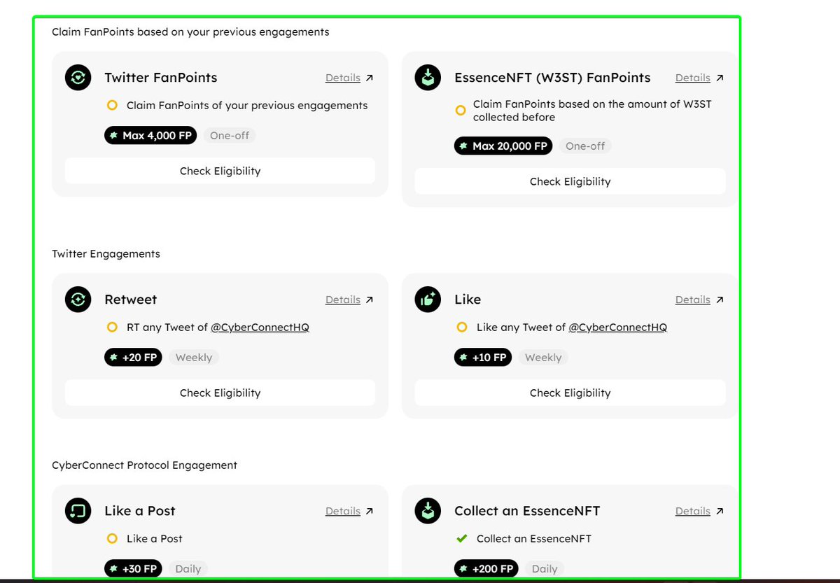 GACryptoO's tweet photo. 🪂Mint your FanPass #NFT by @CyberConnectHQ & Collect FanPoints & UPTO 0.4 #ETH Worth NFT For Each Winner😱
🎁50200 Winners Will be select in This raffle & 100k Mini shards NFT + 200 #Link3 Mystery Box For reward🚀
👉Join here & get extra 200 Points: https://t.co/AwbYLeEuoE
✅Mint FanPass & use "abhi00055444" Refer code to get extra 200 Points,
✅Claim all Possible engagement points 🚀
✅ As soon as you have 500 Points you can Join into the raffle & Grab Tickets 🚀
♥️Like & Retweet🔁