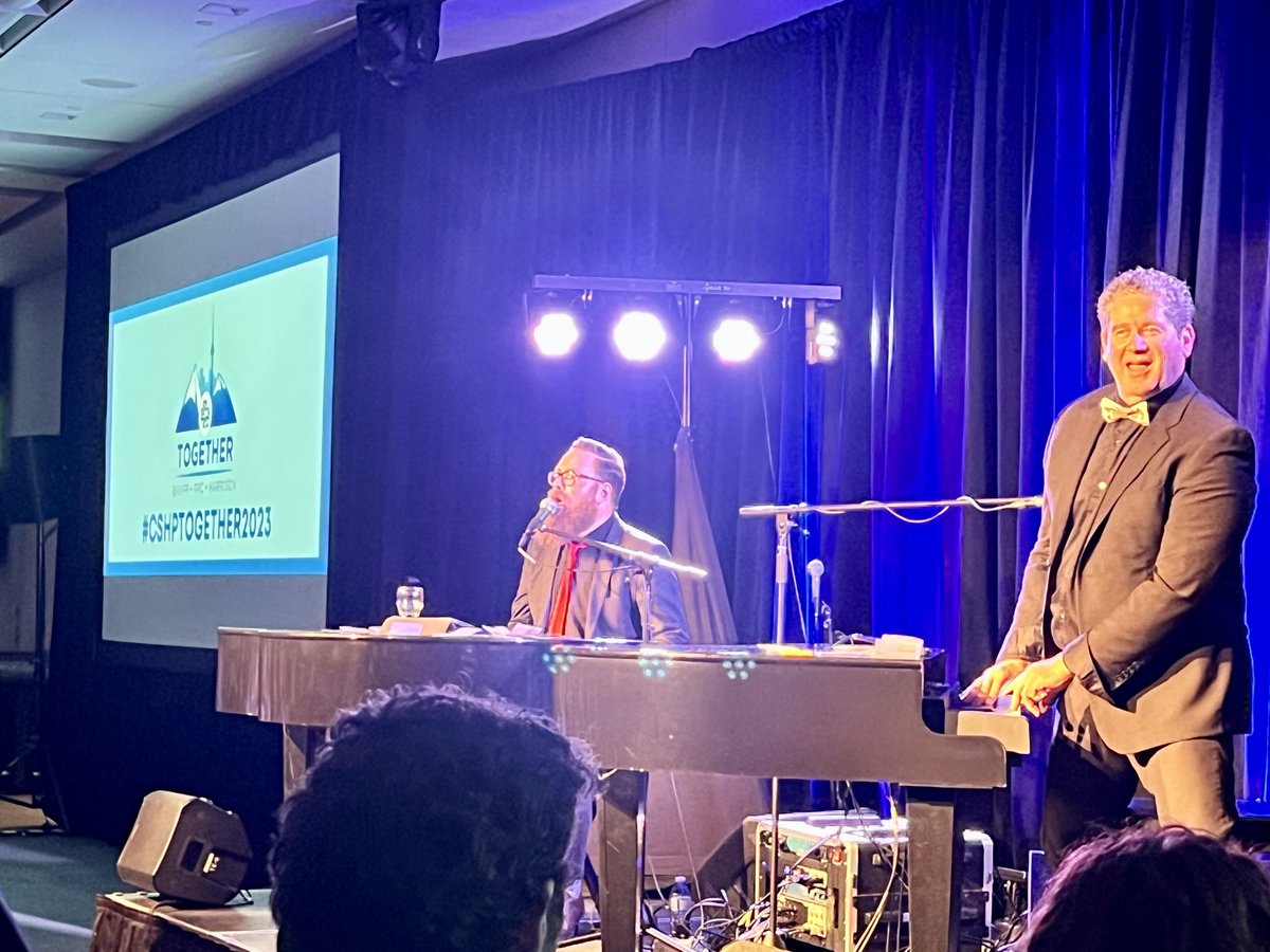 #cshptogether2023 ⁦<a href="/CSHP_SCPH/">CSHP/SCPRS</a>⁩ ⁦@CSHP_Banff⁩  piano kings!