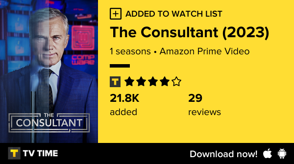 Felxosaurus's tweet photo. I've just started following The Consultant (2023) https://t.co/slFrRhcYZ3 #tvtime https://t.co/fVsbvS88OE